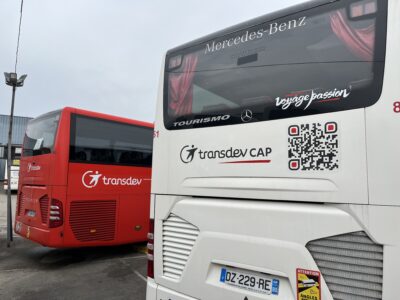 Découvrez le Nouveau Flocage de Nos Autocars de Tourisme !